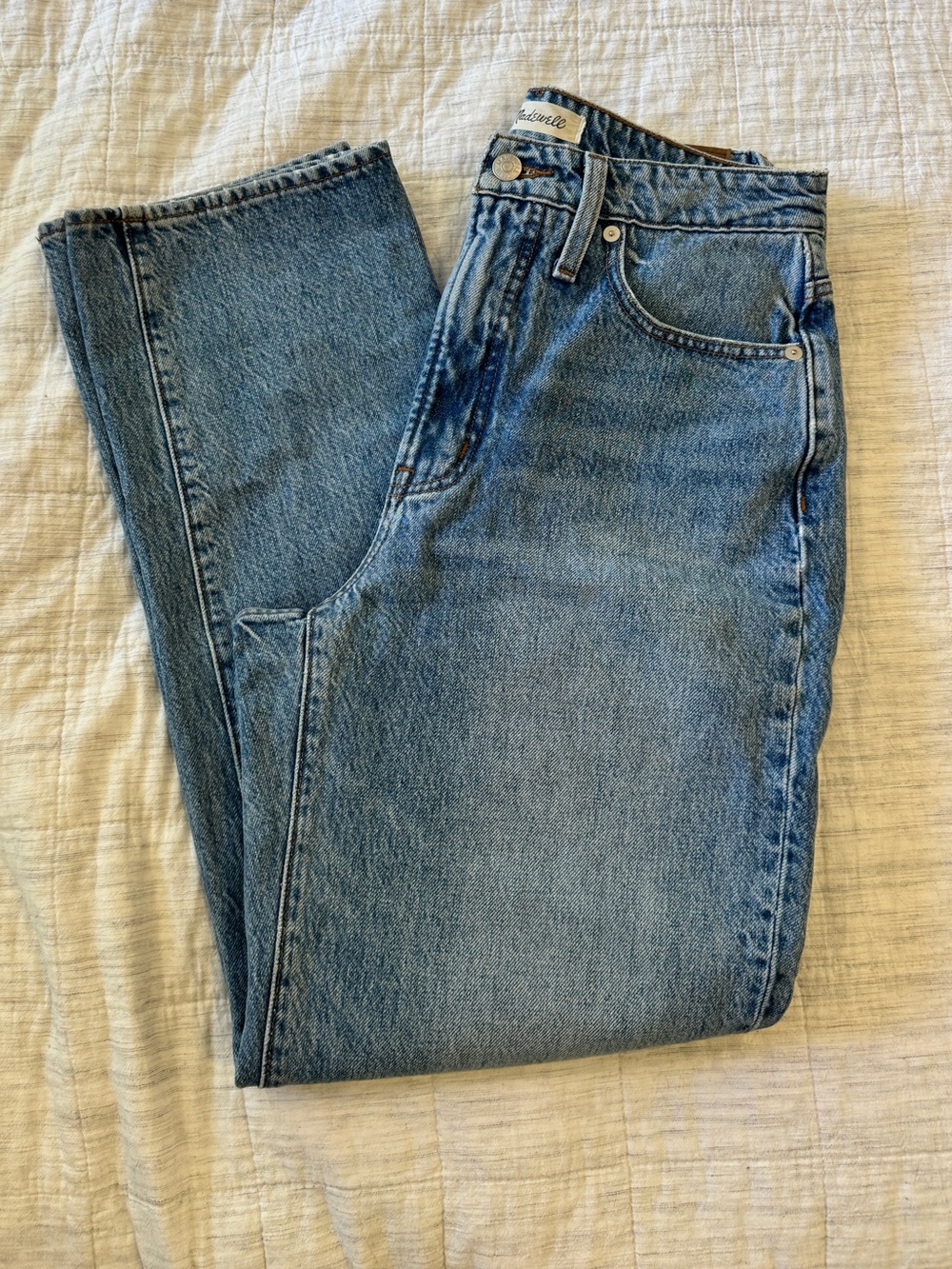 Madewell Curvy Vintage Straight Jean